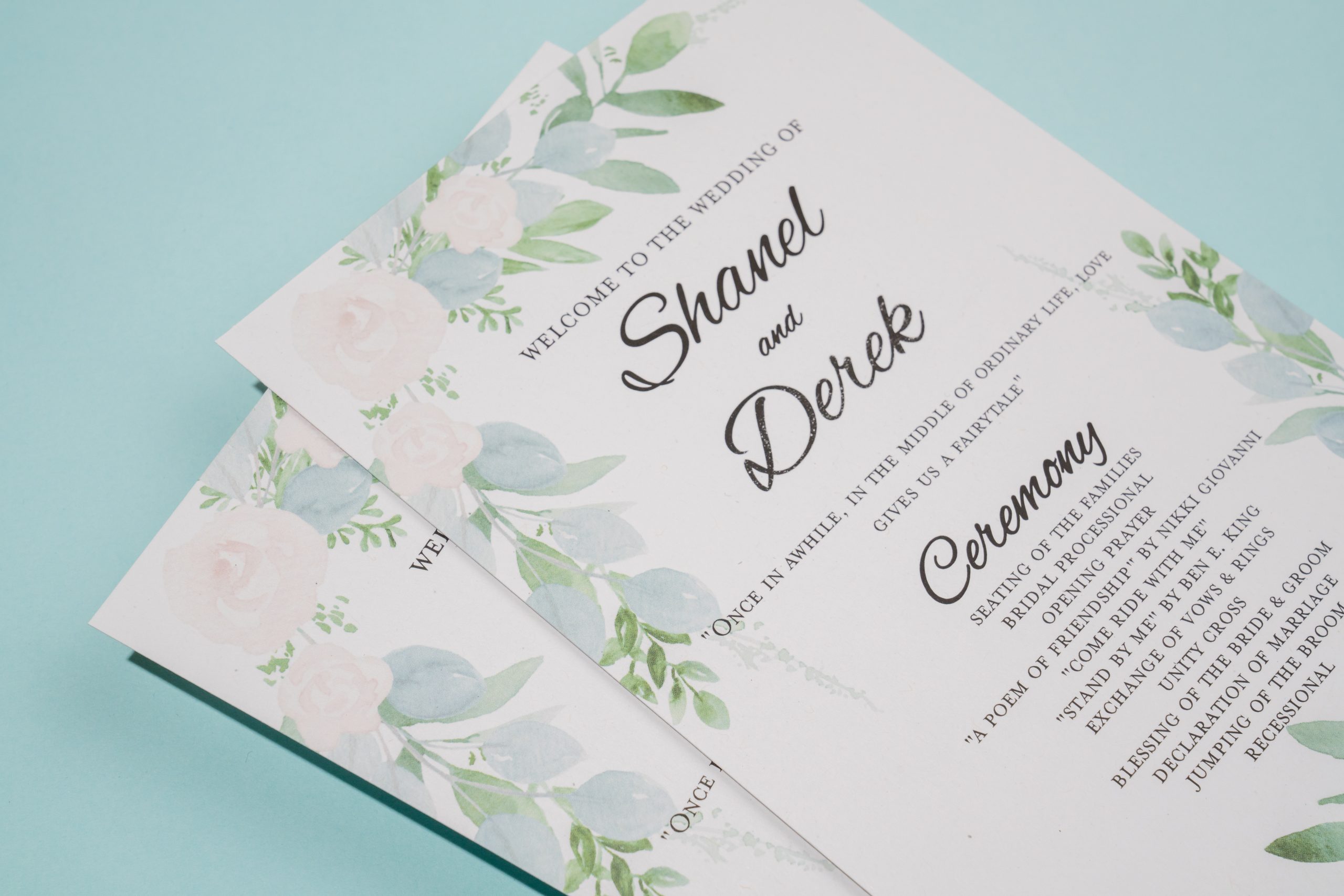 How to Print Perfect Wedding Programs: A Complete Guide